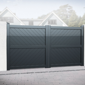 Stamford Aluminium Driveway Gates 1600mm (5ft 3in) High
